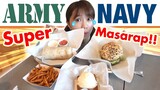 Japanese Girls Try ARMY NAVY For The First Time ! It's Super Masarap !