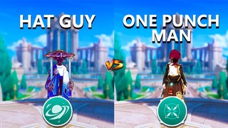 One Punch Heizou 👊 vs Hat Guy !! Who do you think is Best DPS?? | Genshin impact |