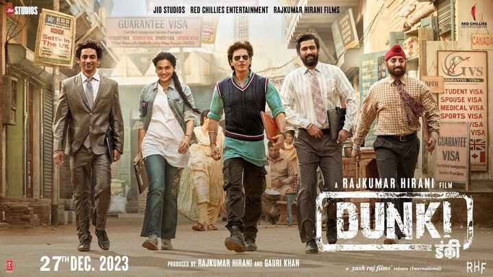 Dunki (2023) Full Movie | Shah Rukh Khan | Taapsee Pannu