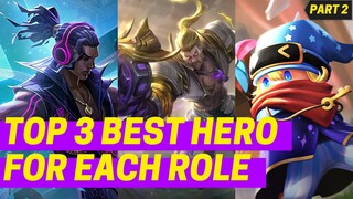 BEST HEROES FOR SOLO RANKED MOBILE LEGENDS DECEMBER 2021