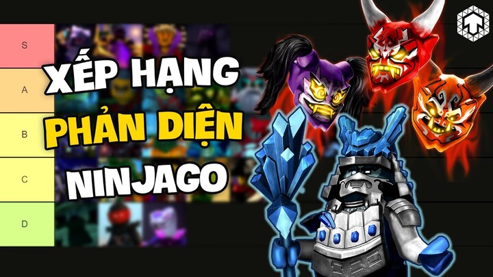 Bảng Xếp Hạng Toàn Bộ Phản Diện Trong Ninjago | Bí Mật Cơn Lốc Ninjago | Ten Tun | Ten Anime