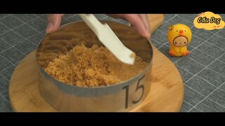 Bánh kem phô mai mật ong 1 #amthuc