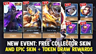 NEW SURPRISE BOX 2023! GUARANTEED FREE COLLECTOR SKIN AND EPIC SKIN! FREE SKIN | MOBILE LEGENDS 2023
