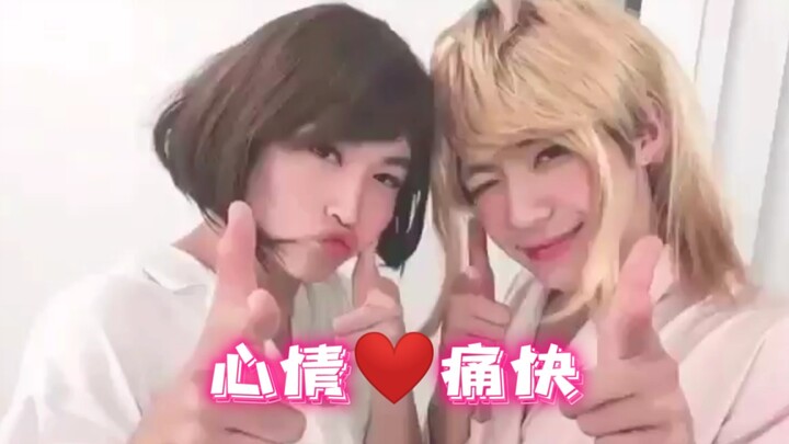 Wow~ Crossdressing is fun! Masuko Atsuki's crossdressing duet song is fun and Caesar's dark history 