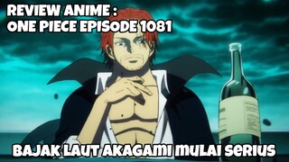 REVIEW ANIME : ONE PIECE EPISODE 1081 || Bajak laut Akagami mulai serius