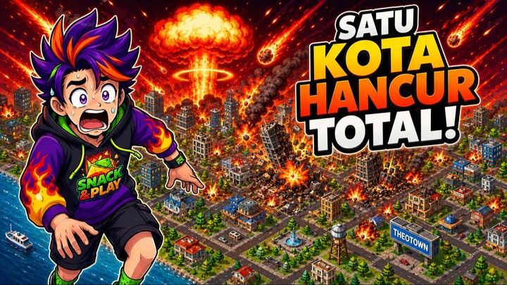 "Kota Kena Meteor & Nuklir di TheoTown – Chaos Total Bareng Penonton!"