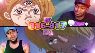 Sanji Can't Win...One Piece Reaction Episode 816-817