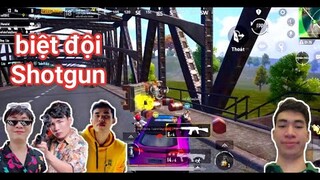 PUBG Mobile - Thử Thách Lần Đầu 4 Youtuber Cầm Shotgun | Tuấn HC, Tacaz, TonySama, LBN