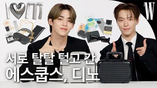 [ENG/JP] 서로를 탈탈 털고 간 세븐틴 에스쿱스, 디노🤣 서로의 가방을 바꿔서 소개한다면?👜 by W Korea