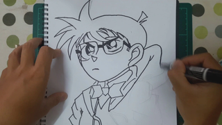 วาดรูปโคนัน / How to draw Conan