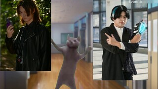 【Cat meme】How do special effects fans persuade their friends to do special effects cosplay