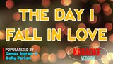 The Day I Fall In Love - James Ingram & Dolly Parton | Karaoke Version |🎼📀▶️