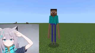 The Enderman Steve! I hosted an incredibly sinister competition on NetEase Minecraft.