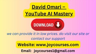 David Omari – YouTube AI Mastery