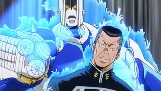 Stand World bahkan lebih kuat dari Star Platinum, dan kecepatan serangannya bahkan lebih baik dari A