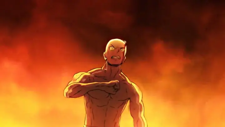 Saitama finally Getting serious to Fight (OPM)