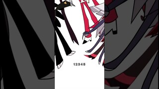 the hotel (tries to) play tag #hazbinhotel #shorts audio: grant wisler and y3llow