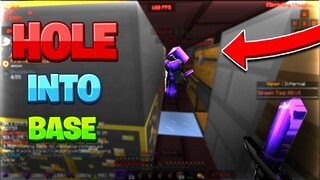 This HOLE Led To The FUNNIEST Raid EVER | Minecraft HCF