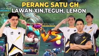 PERANG SE GH, RANKED LAWAN XIN,LEMON DAN TEGUH - MLBB