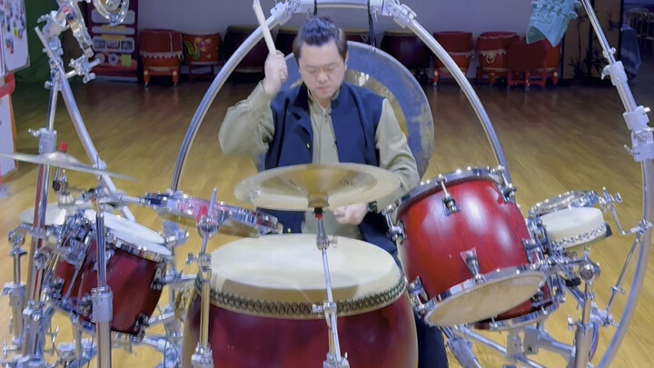 Drum Set Tiongkok
