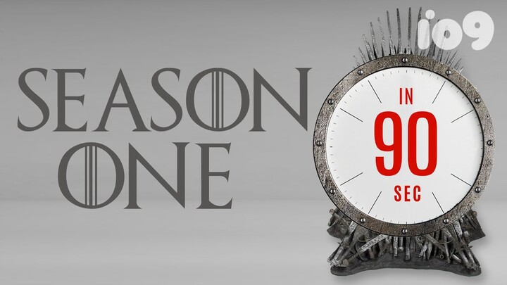 Game of Thrones Season 1 Recap in 90 Seconds
