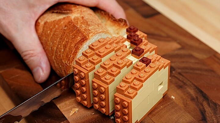 Action Figure|LEGO Stop-motion|Production of Orange Jam Toast