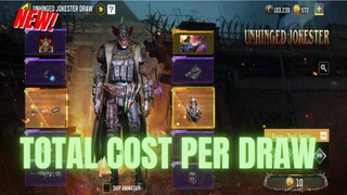 *NEW* TOTAL COST UNHINGED JOKESTER DRAW PER COD POINTS | COD MOBILE - GARENA