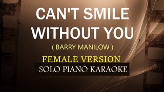 CAN'T SMILE WITHOUT YOU ( FEMALE VERSION ) ( BARRY MANILOW ) COVER_CY