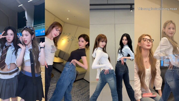 Choi Yena, Cheng Xiao, Ryu Ji-min, Shin Yu-na, Jo Mayeon… and more in the “Catch Catch” dance challe