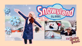 KOREA VLOG03: Vivaldi Park Snowyland Adventure | FA Shaine Buhat