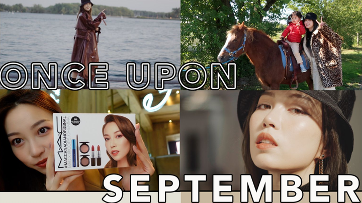 Tháng 9 đầy thành tựu: Thay rèm cửa, cưỡi ngựa nhỏ, ra mắt hộp phối MAC, thêm nhiều buổi chụp hình n