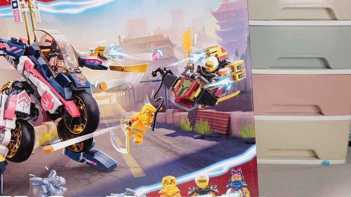 Ini Bukan Transformers: Coba LEGO Ninjago 71792 Pembalap Mecha Transformasi Sora