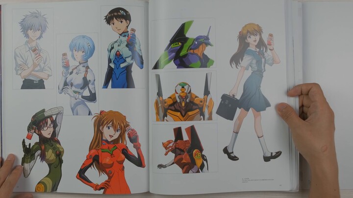 ผู้บัญชาการอิคาริโกนเคราเหรอ? อาซึกะถ่ายโฆษณาเหรอ? 1,000 ภาพท้าทาย EVA ที่คุณไม่เคยเห็นมาก่อน!