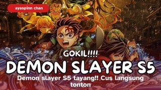 MANTEP BANGET! TRAILER DEMON SLAYER S5 AKHIR INFINITY CASTLE TANJIRO X MUZAN!!