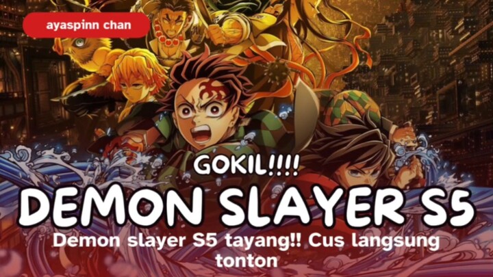 MANTEP BANGET! TRAILER DEMON SLAYER S5 AKHIR INFINITY CASTLE TANJIRO X MUZAN!!