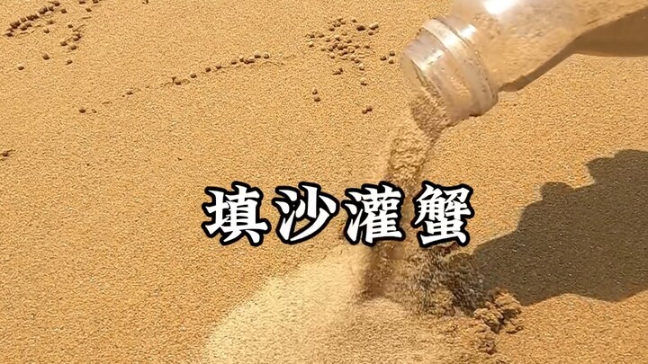 Pengumpul hasil laut, Pak Wang, menangkap kepiting dengan cara mengisi pot pasir seperti yang dilaku