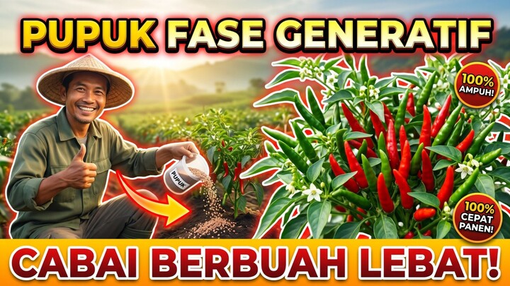 Pengaplikasian Pupuk Fase Generatif
