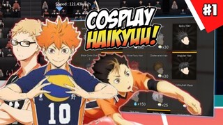 REVIEW OPSI KUSTOMISASI COSPLAY "HAIKYUU" PLAYER THE SPIKE PART 1