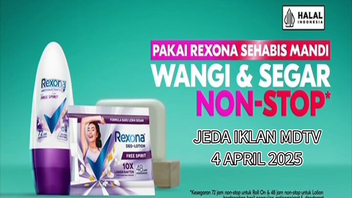 Jeda Iklan MDTV, 4 April 2025