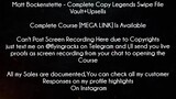 Matt Bockenstette Course Complete Copy Legends Swipe File Vault+Upsells Download