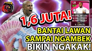 GW TOP UP 1,6 JUTA DEMI R. CARLOS ICONIC REAL MADRID & BANTAI LAWAN RATING TINGGI SAMPAI NGAMBEK!