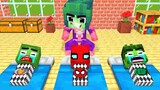 Monster School : SpiderMan Baby vs JJ Was KidNap - Minecraft Animation