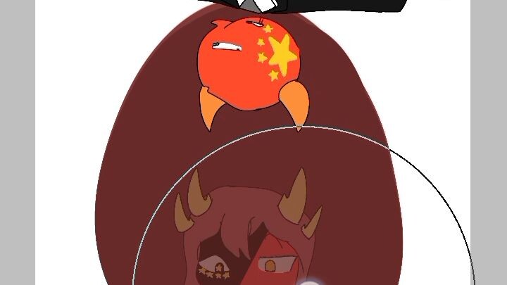 blood spill {China designs} Countryhumans #countryhumans