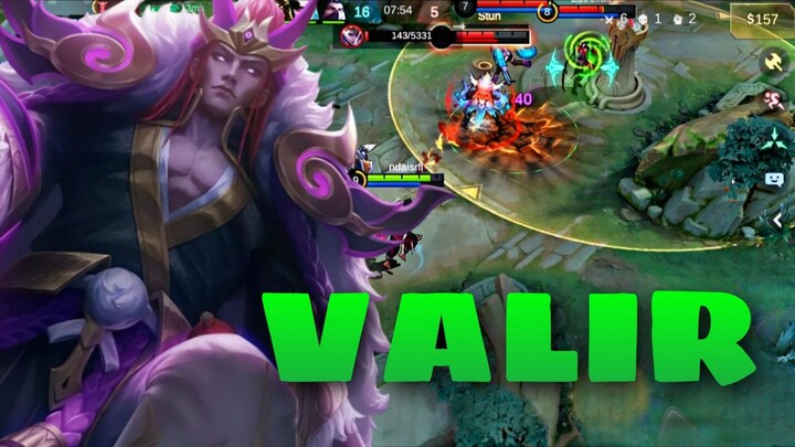 Valir Mage OP FavoritKu Di Mobile Legend!!