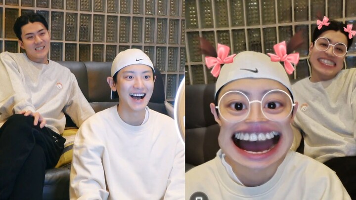 [Chinese Subtitles] EXO's Valentine's Day "Devil's Smile Challenge" behind-the-scenes footage releas