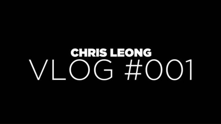 Chris Leong First World Tour in Manila Philippines Vlog #001