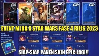 UPDATE!! EVENT MLBB X STAR WARS FASE 4 RILIS 2023 | NEW 2 SKIN STAR WARS - Mobile Legends