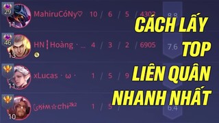 CÁCH LẤY CỤC VÀNG TOP 1 SERVER NHANH NHẤT LIÊN QUÂN