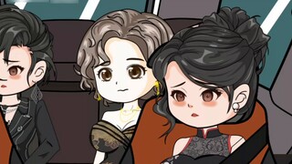 Song bersaudara berlutut dan lengan Song Wen diamputasi.