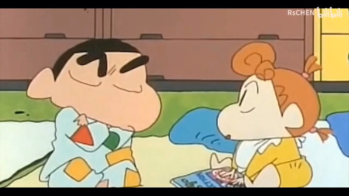 (Crayon Shin-chan) Bagaimana bisa kamu tidak mencintai kakak dan adik yang baik ketika pria macho me